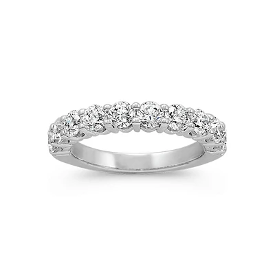 .75ct Diamond Half Ring 14KW