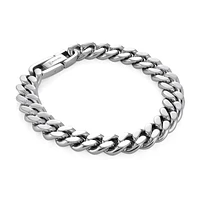 10mm Curb Link Steel Bracelet