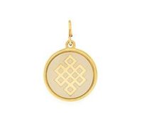 Endless Knot Golden Pendant