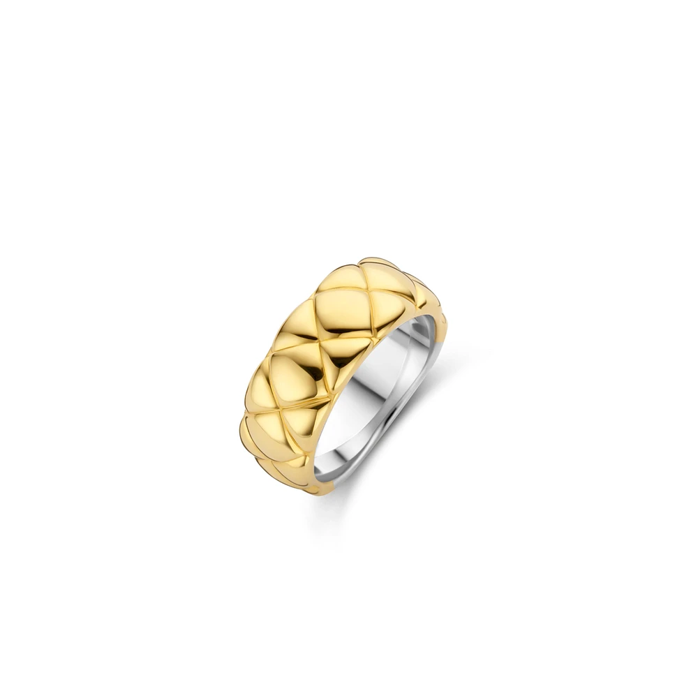 Padded Wide Golden Ring