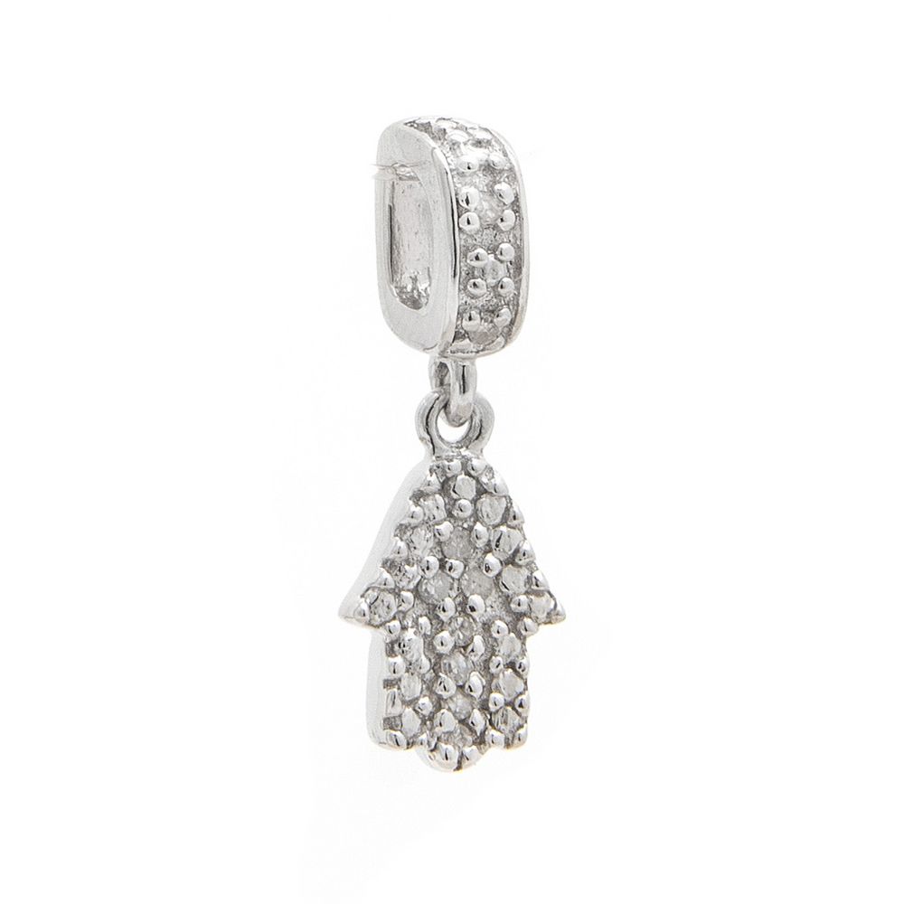 Silver Hamsa Pendant