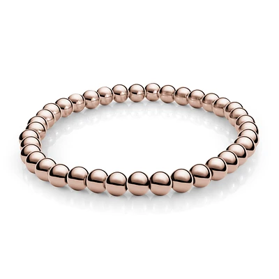 Rose Gold Steel Ball Bracelet