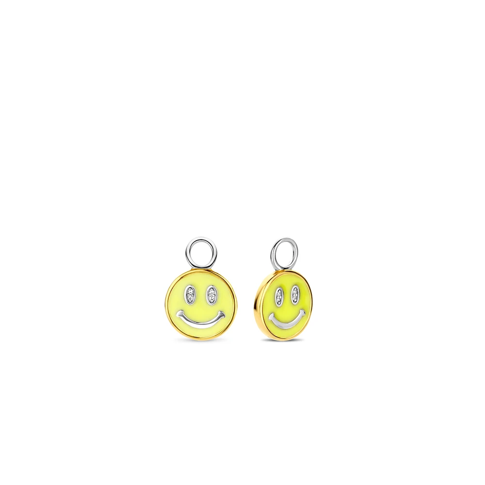 Smiley Enamel Ear Charms