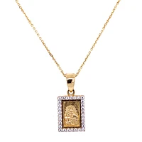 19MM Scapular Zirconia Pendant