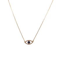 Evil Eye Zirconias Necklace