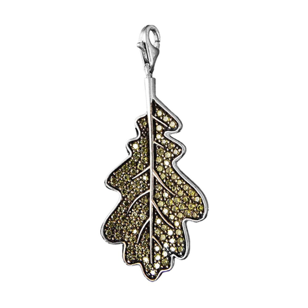 Green Leaf Charm