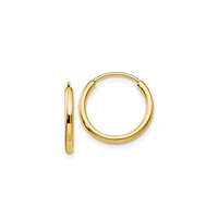15MM Endless Hoop Earrings