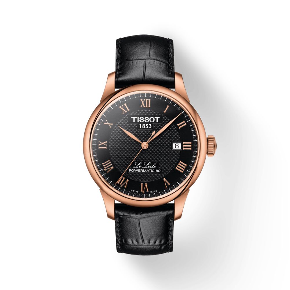 Le Locle Rose/Black 39mm Watch