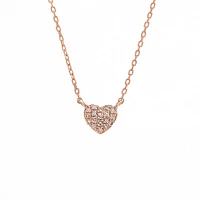 Petit Heart Diamond Necklace