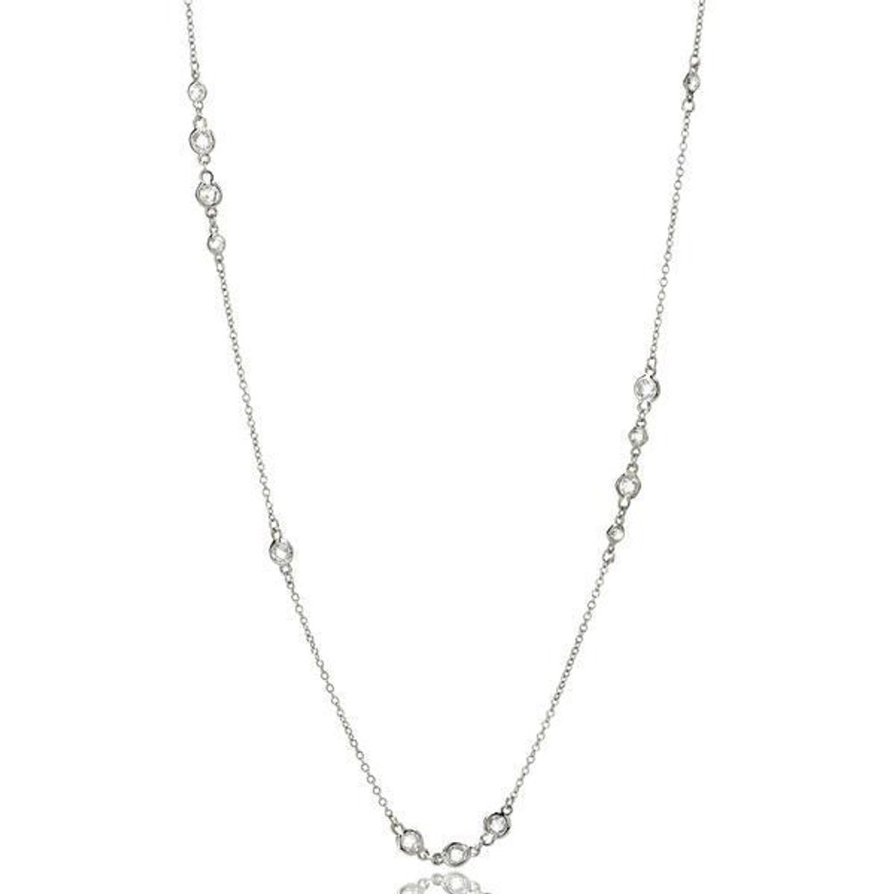 Cluster Long Necklace