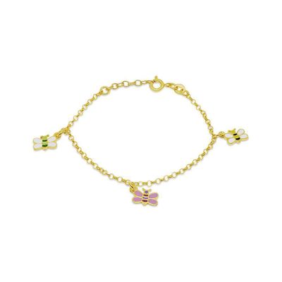 Colorful Butterflies Kids Bracelet