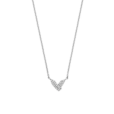 Embrace Pave Necklace