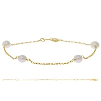 Gold Pearl Bracelet
