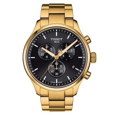 Chrono XL Black/Gold 45MM Watch