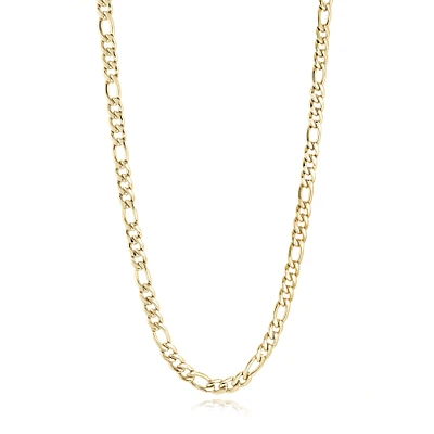 4.5mm Yellow Ip Steel Figaro Chain
