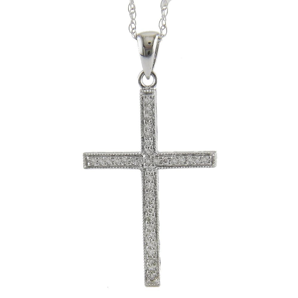 14K Cross Necklace