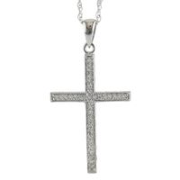 14K Cross Necklace