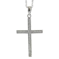 14K Cross Necklace