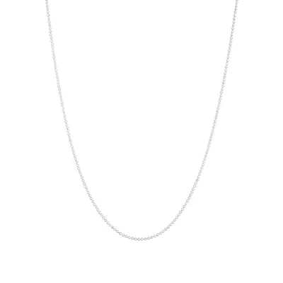Ball 1.5mm Silver Chain