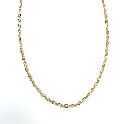 Flat Oval Cable 2MM Chain