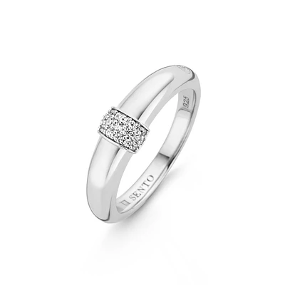 Shine in the Middle Silver Ring