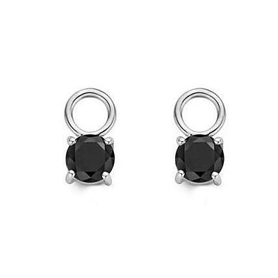 Black Zirconia Ear Charm