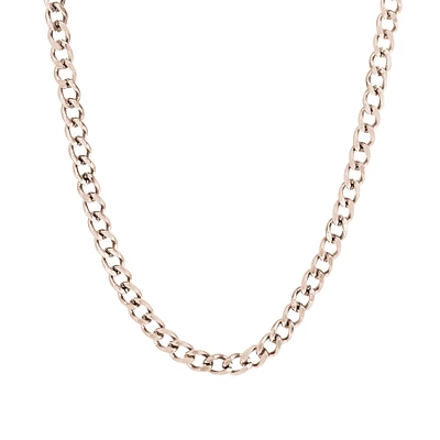 Rose IP Steel Curb Chain