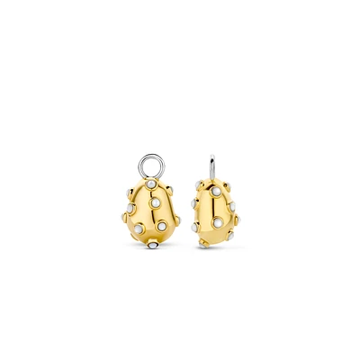 Cactus Golden Ear Charms