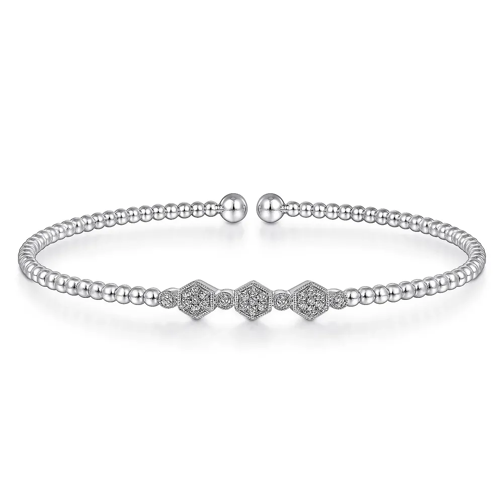 Hexagon Diamond Bracelet