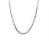 Diamond cut round box Steel Chain