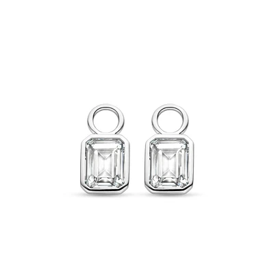 Clear Gem Ear Charms