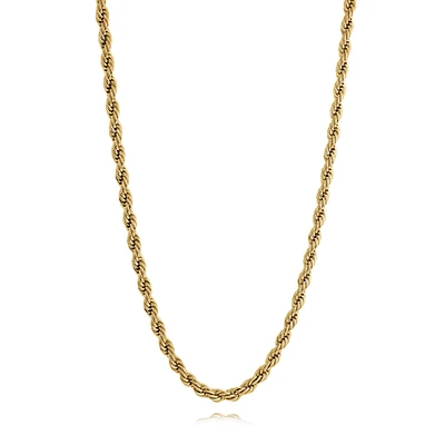 5mm Gold Ip Steel Rope Chain