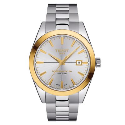Gentleman Powermatic 80 Silicium Stee/Gold 40MM Watch