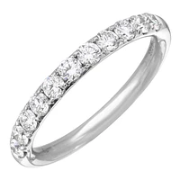 .54ct Half Diamond Wedding Band