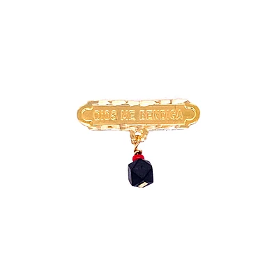 Dios Me Bengida Baby Pin 14K