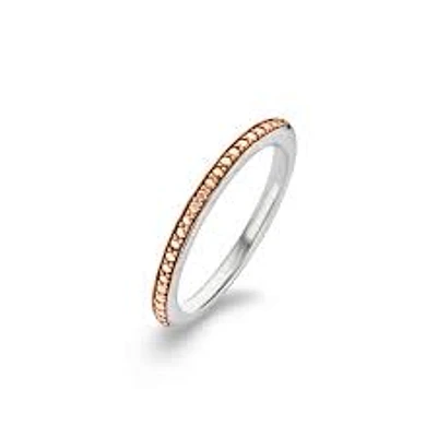 Half Eternity Bronze Ring