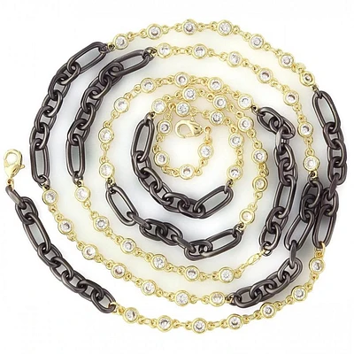 Black Matte Link Multi-way Chain