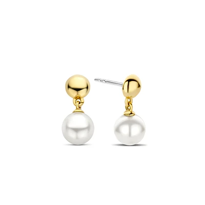Joyful Pearl Jumbo Drop Earrings