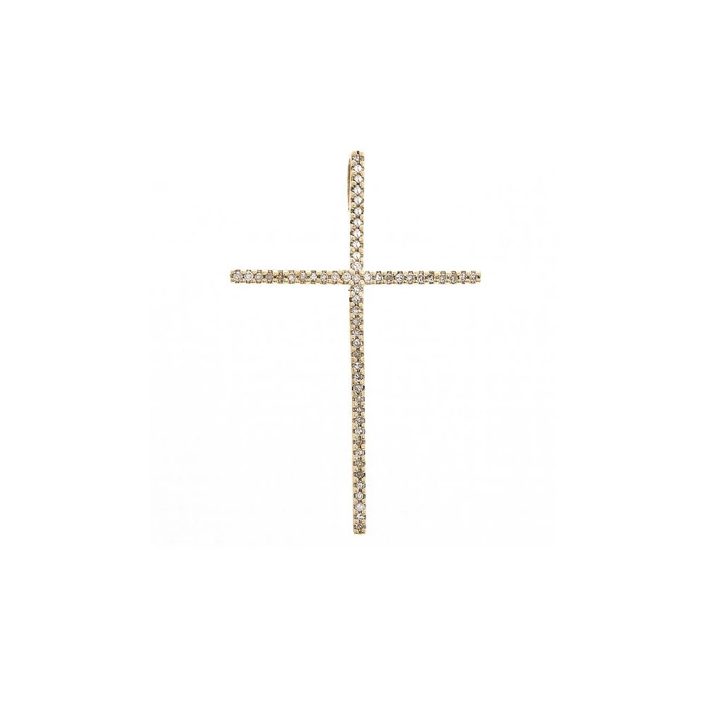 Cross Pendant Diamond 35MM pendant