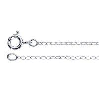Flat Oval 4MM Link Chain