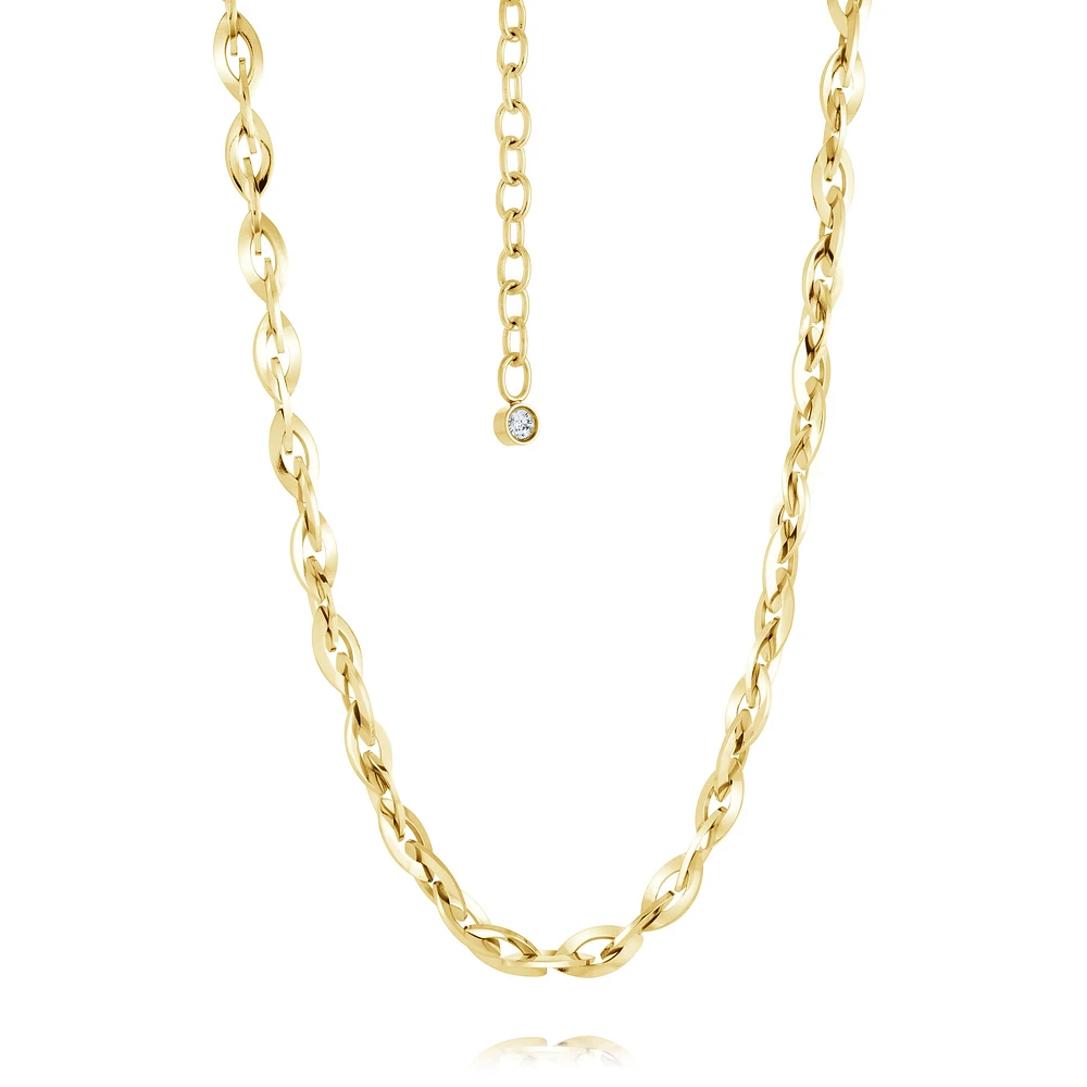Oval Alternating Link Steel Chain
