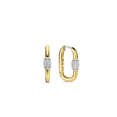Link Sparkle 22MM Huggie Earrings