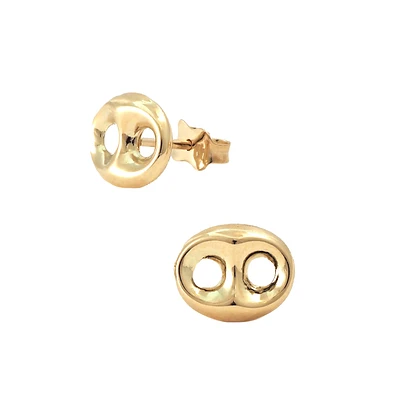 Puff Mariner 8MM Stud Earrings