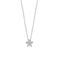 Flower CZ Necklace