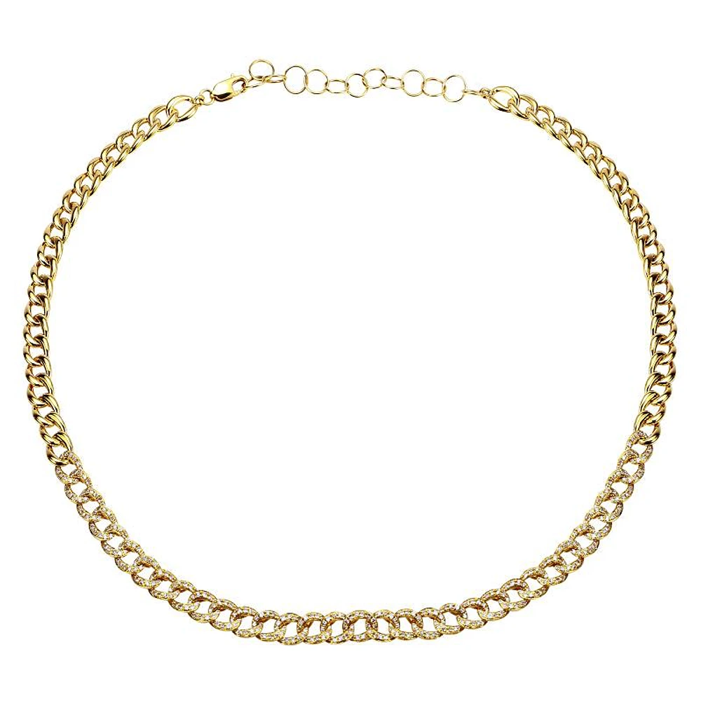 Diamond Cuban Chain Necklace