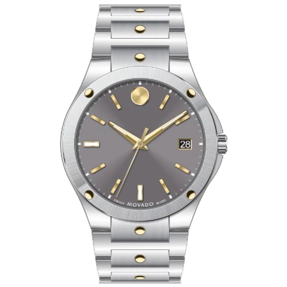 Movado SE 42MM Grey and Two Tone