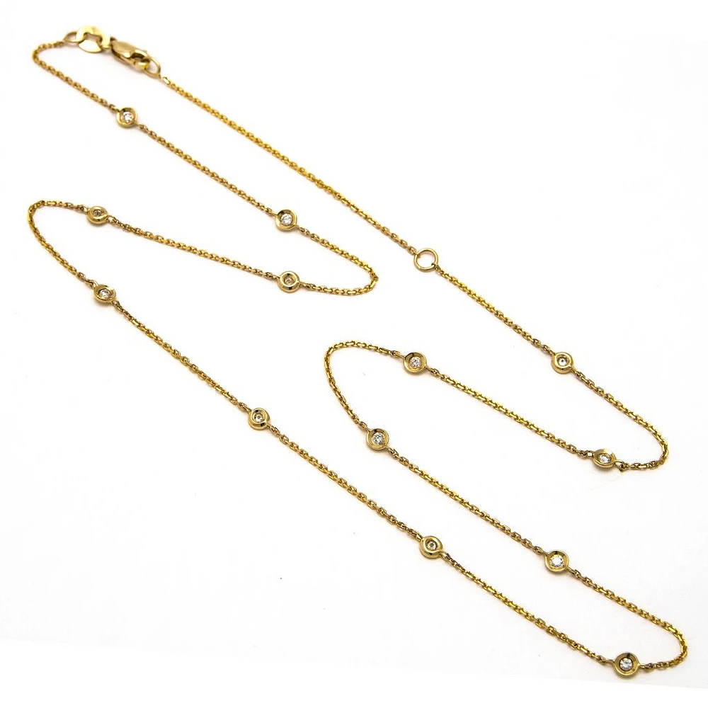 Diamond by the Yard Necklace