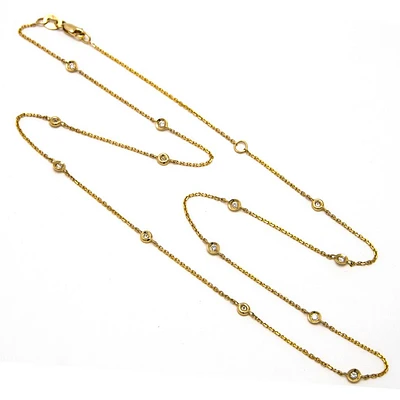 Diamond by the Yard Necklace