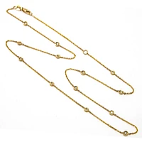 Diamond by the Yard Necklace