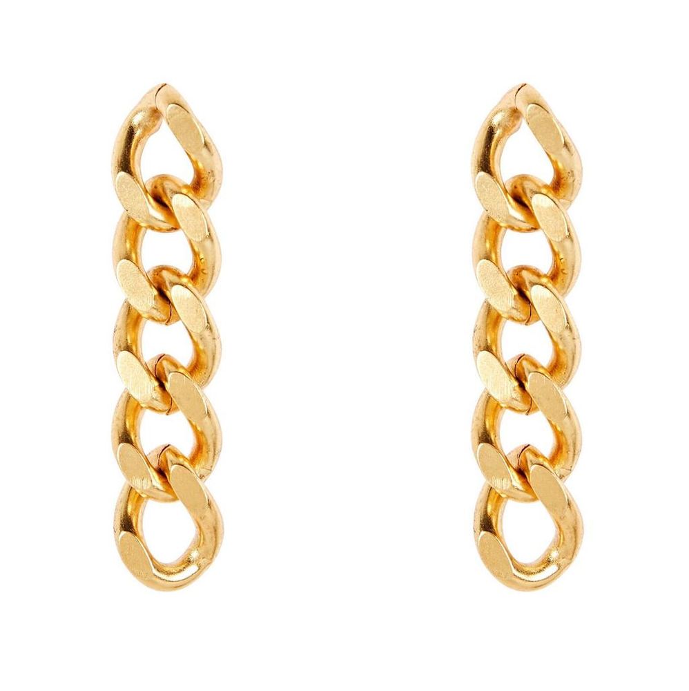 Curb Link Earrings